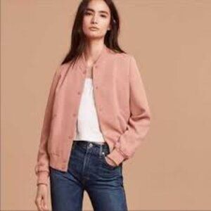 Aritzia Wilfred Poussin Bomber Jacket Size M
